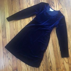 90’s Deep Purple Velvet Dress